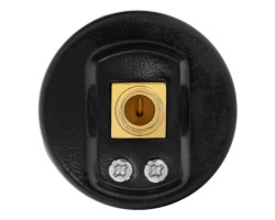 Воздушный манометр G10, 40 мм, 1/8" Denzel-foto4