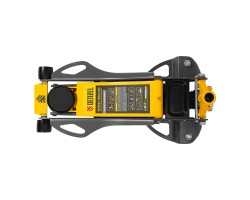 Домкрат гидравлический подкатной, 3 т, 75-500 мм, быстрый подъем, низкий подхват, проф. Denzel-foto9