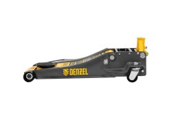 Домкрат гидравлический подкатной, 3 т, 75-500 мм, быстрый подъем, низкий подхват, проф. Denzel-foto6