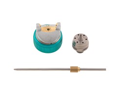 Краскораспылитель AG 801 HVLP, гравитационный, сопло 1.5 мм и 1.8 мм Stels-foto8