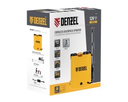 Опрыскиватель ранцевый аккумуляторный D-12LA, 12 л, 12 В, 8 Ач// Denzel Новинка-foto14