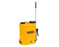 Опрыскиватель ранцевый аккумуляторный D-12LA, 12 л, 12 В, 8 Ач// Denzel Новинка