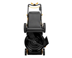 Газонокосилка аккумуляторная самоходная бесщет., RLMS560-62, 560 мм, Li-ion, 62В Denzel Новинка-foto9