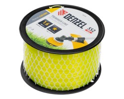 Леска для триммера звезда, 1,6мм х 552м, на DIN катушке FLEX CORD, Denzel-foto2