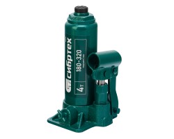 Домкрат гидравлический бутылочный, 4 т, 180-320 мм Сибртех-foto2