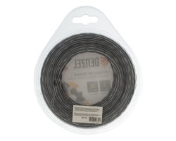 Леска для триммера двухкомпонентная, квадратная 3 мм x 15 м Extra cord Denzel-foto3