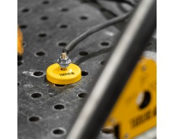 Набор из 2 магнитных сварочных фиксаторов и магнитной клеммы масса Denzel-foto9