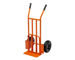 Тележка ручная 2-х колесная, облегченная, г/п 150кг, откидная платформа 430х355мм Сибртех-foto3