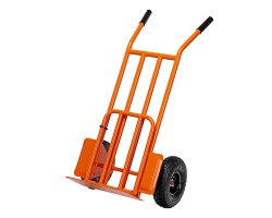 Тележка ручная 2-х колесная, облегченная, г/п 150кг, откидная платформа 430х355мм Сибртех