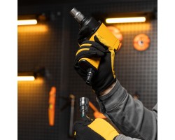 Полиуретановый спиральный шланг профессиональный BASF, 15 м, с быстросъемными соединением Stels-foto6