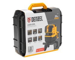 Лазерный уровень LX 05 Red, 20 м, 635 нм, аккумулятор Li 5200 mAh, резьба 5/8" Denzel-foto16