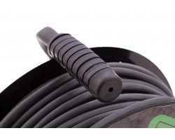 Удлинитель силовой 50 м, 16А, тип УХз16, КГ 3 x 1.5 мм, на стальной катушке, 4 розетки Сибртех-foto10