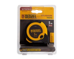 Рулетка 5м х 25мм, двухкомп. корпус, кнопка-пауза Denzel-foto8