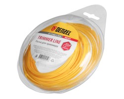 Леска для триммера квадратная, 1.3 мм х 15 м Denzel