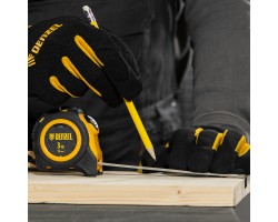 Рулетка 3м х 16мм, обрезиненный корпус, автоматическая фиксация Denzel-foto10