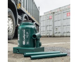 Домкрат гидравлический бутылочный, 50 т, 245-385 мм Сибртех-foto12