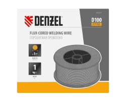 Порошковая проволока Е71TGS, диам. 1 мм, 1 кг, диам. катушки D100 Denzel-foto6