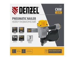 Нейлер пневматический CN70 для гвоздей CNW от 45 до 70 мм// Denzel-foto14