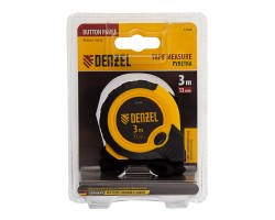 Рулетка 3м х 13мм, двухкомп. корпус, кнопка-пауза Denzel-foto8