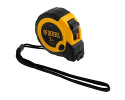 Рулетка 3м х 13мм, двухкомп. корпус, кнопка-пауза Denzel-foto5