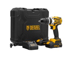 Дрель-шуруповерт аккумуляторная ударная бесщет CIDB-18-02, Li-Ion, 18 В Denzel 