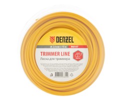 Леска для триммера круглая, 2.4 мм х 15 м Denzel-foto2
