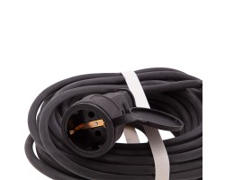 Удлинитель силовой 10 м, 16 А, тип УХз16, КГ 3 x 1.5 мм, 1 розетка, Сибртех-foto2