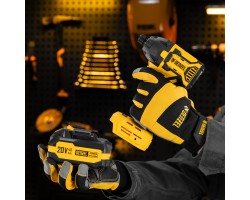 Винтоверт ударный аккумуляторный бесщет. CIDH-BL-20-270, Li-Ion, 20 В// Denzel-foto24