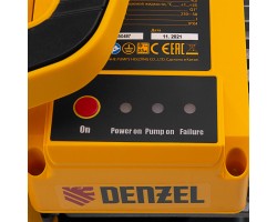 Садовый поверхностный насос GP1100SS, 1100 Вт, 4000 л/ч, подъем 45 м, пластик Denzel-foto13