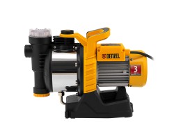 Садовый поверхностный насос GP1100SS, 1100 Вт, 4000 л/ч, подъем 45 м, пластик Denzel-foto5