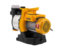 Садовый поверхностный насос GP1100SS, 1100 Вт, 4000 л/ч, подъем 45 м, пластик Denzel-foto3