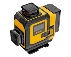 Лазерный уровень мультипризменный DLV 360-4T, 30 м, зеленый луч, Li-Ion 2,4 Aч, штатив// Denzel-foto6