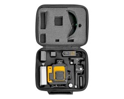 Лазерный уровень мультипризменный DLV 360-4T, 30 м, зеленый луч, Li-Ion 2,4 Aч, штатив// Denzel-foto3