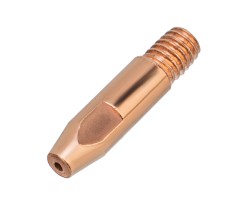 Токосъемный наконечник под проволоку 1,2 мм, М6х28, E-CU, 20 шт для MIG горелки тип 24 Denzel 