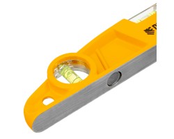 Уровень литой, 300 мм, магнитный, 2 глазка Denzel-foto7