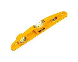 Уровень литой, 300 мм, магнитный, 2 глазка Denzel