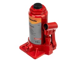 Домкрат гидравлический бутылочный 8 т, h подъема 180-350 мм Sparta Compact-foto3