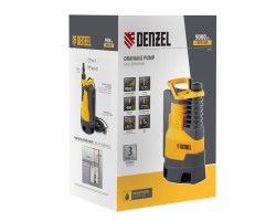 Дренажный насос DPХ450, 450 Вт, подъем 5 м, 9000 л/ч Denzel-foto11