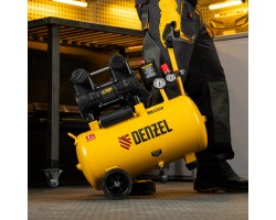 Компрессор безмасл. малошумный DLP-950/24, 950Вт,24 л, 2850 об/мин, 170 л/мин Denzel-foto20