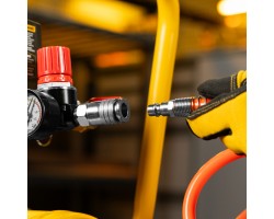 Компрессор безмасл. малошумный DLP-950/24, 950Вт,24 л, 2850 об/мин, 170 л/мин Denzel-foto21