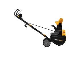 Электрическая снегоуборочная машина ESB-560-M, 2,5 кВт, металлический шнек, LED фара Denzel-foto4