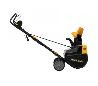 Электрическая снегоуборочная машина ESB-560-M, 2,5 кВт, металлический шнек, LED фара Denzel