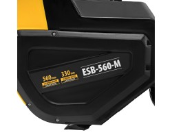 Электрическая снегоуборочная машина ESB-560-M, 2,5 кВт, металлический шнек, LED фара Denzel-foto15