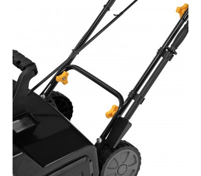 Электрическая снегоуборочная машина ESB-560-M, 2,5 кВт, металлический шнек, LED фара Denzel