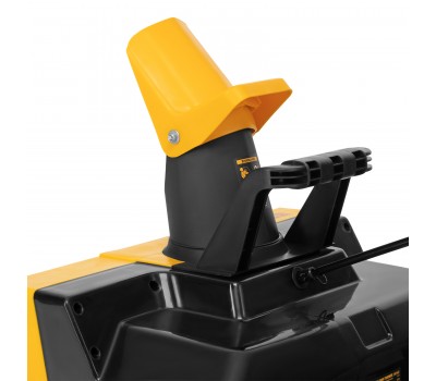 Электрическая снегоуборочная машина ESB-560-M, 2,5 кВт, металлический шнек, LED фара Denzel