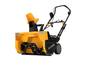 Электрическая снегоуборочная машина ESB-560-M, 2,5 кВт, металлический шнек, LED фара Denzel