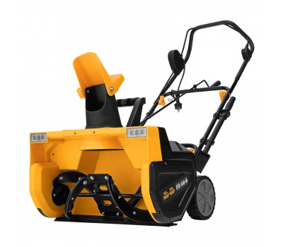 Электрическая снегоуборочная машина ESB-560-M, 2,5 кВт, металлический шнек, LED фара Denzel