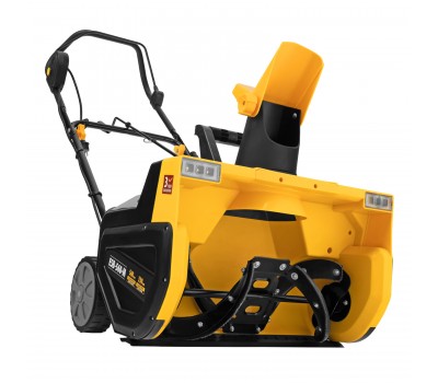 Электрическая снегоуборочная машина ESB-560-M, 2,5 кВт, металлический шнек, LED фара Denzel