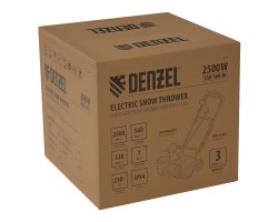 Электрическая снегоуборочная машина ESB-560-M, 2,5 кВт, металлический шнек, LED фара Denzel-foto26