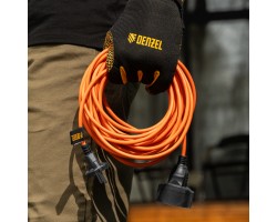 Удлинитель-шнур силовой Garden Series, б/з, ПВС, 10м, 1 розетка, 2 x 1 мм, Denzel-foto9